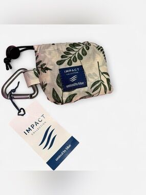 United By Blue Impact Collection Packable Tote Bag NWT Fern Print Travel Eco